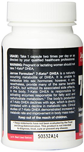 改善体质！杰诺 7-Keto DHEA 脱氢表雄酮100mg*30粒