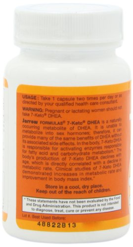 改善体质！杰诺 7-Keto DHEA 脱氢表雄酮100mg*30粒