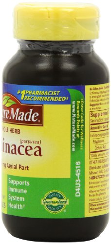 Nature Made 紫锥菊胶囊 350mg*100粒 Nature Made 紫锥菊胶囊 350mg*100粒 