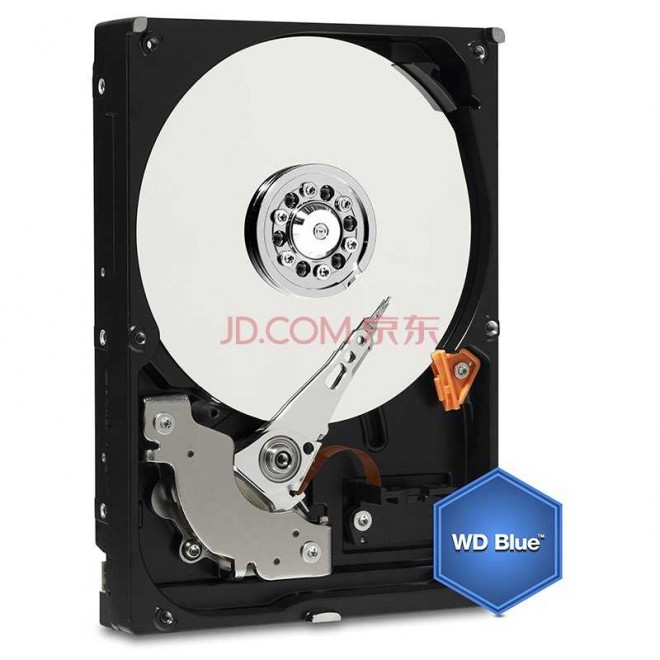 西部数据(WD)蓝盘 1TB SATA6Gb/s 7200转64M 台式机硬盘(WD10EZEX)