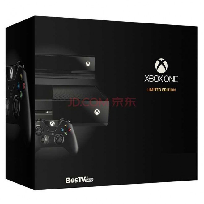 【国行限量版】Xbox One 体感游戏机 （带 Kinect 版本,Day One 限量版,含四款免费游戏）