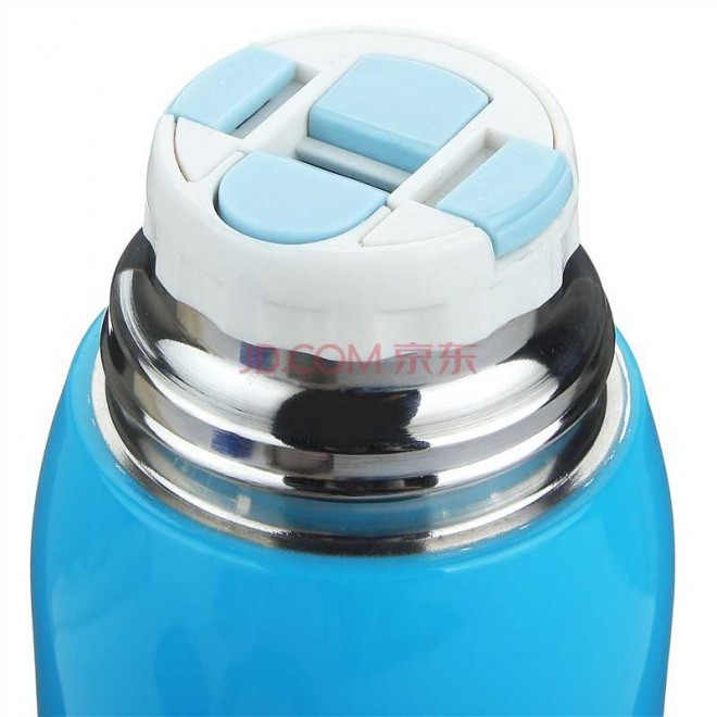 托马斯&朋友（Thomas&Friends）儿童高真空不锈钢保温杯配提袋480ml（蓝色）4285TM