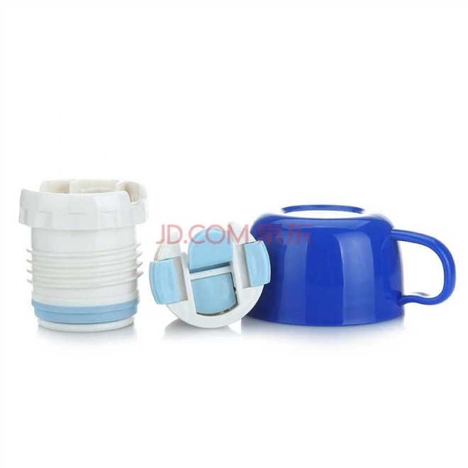 托马斯&朋友（Thomas&Friends）儿童高真空不锈钢保温杯配提袋480ml（蓝色）4285TM