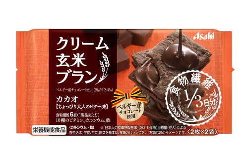 朝日ASAHI玄米奶油夹心饼干