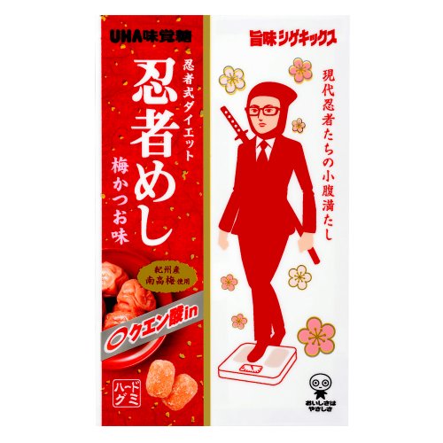 味觉糖忍者式 健康梅子味软糖
