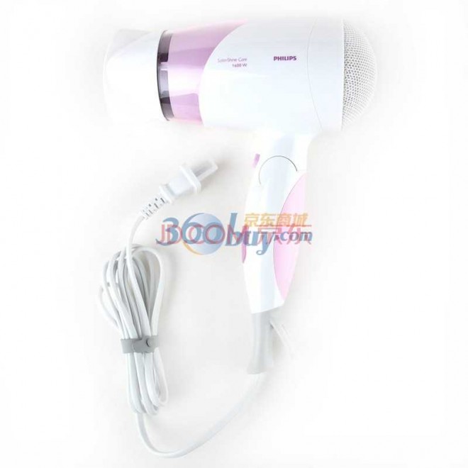 飞利浦（PHILIPS）HP8200 六档风速, 57°C 恒温护发,可折叠随身携带 1600 瓦动力吹风