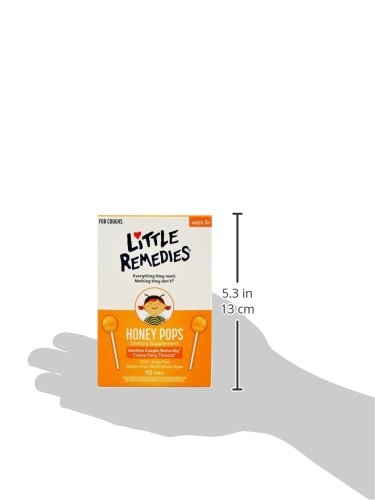 Little Remedies 蜂蜜化痰止咳棒棒糖 10支