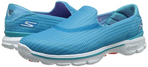 Skechers Women's Go 3 Walking Shoe,Turquoise,6 M US