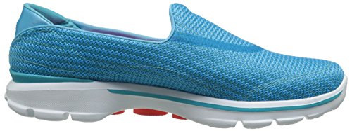 Skechers Women's Go 3 Walking Shoe,Turquoise,6 M US