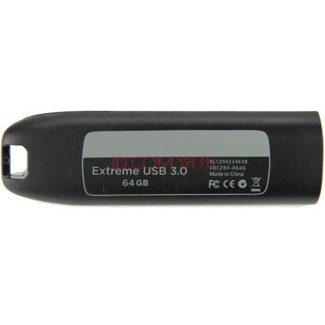 闪迪（SanDisk）至尊极速（CZ80）64GB U盘 USB3.0 读245MB/s，写190MB/s