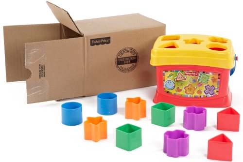 Fisher-Price 费雪 宝宝早教玩具启蒙积木盒