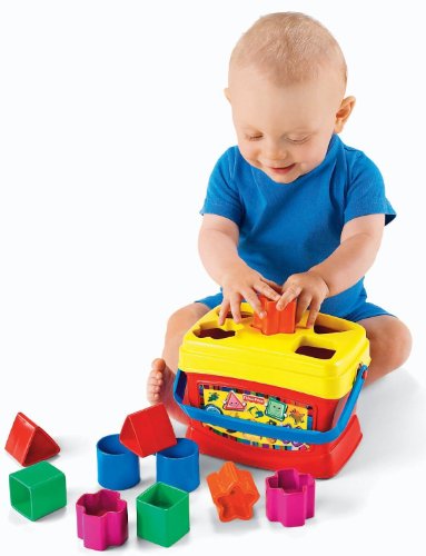 Fisher-Price 费雪 宝宝早教玩具启蒙积木盒