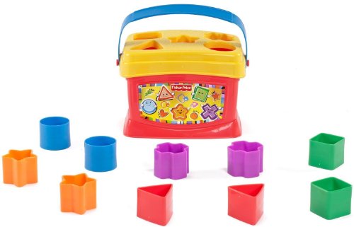 Fisher-Price 费雪 宝宝早教玩具启蒙积木盒