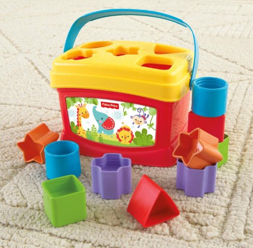 Fisher-Price 费雪 宝宝早教玩具启蒙积木盒