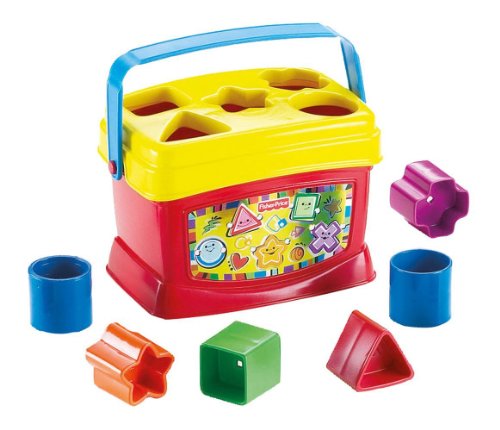 Fisher-Price 费雪 宝宝早教玩具启蒙积木盒