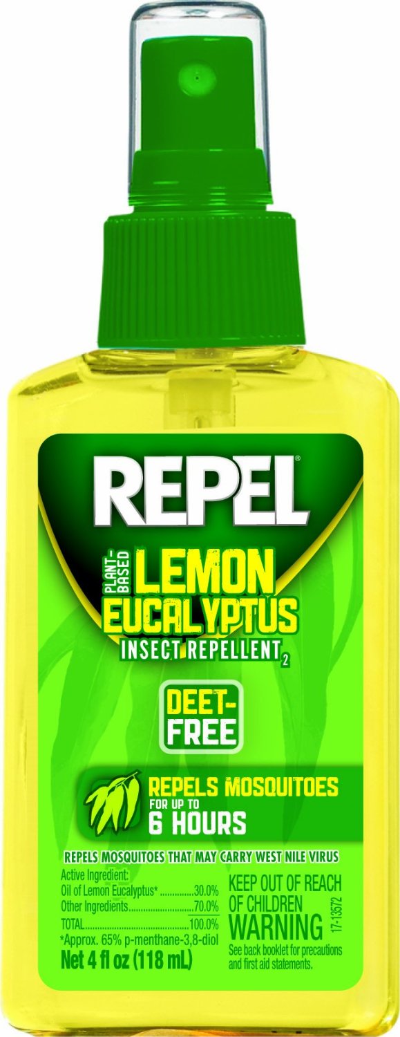 凑单品：Repel柠檬桉叶油天然驱蚊水 118ml