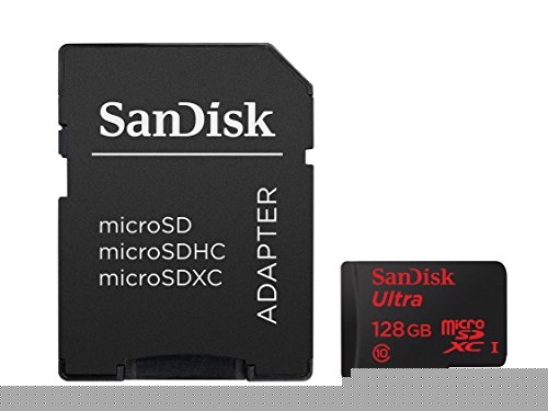 SanDisk闪迪 Ultra 128GB Micro SD存储卡带适配器