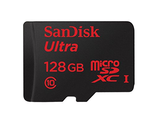SanDisk闪迪 Ultra 128GB Micro SD存储卡带适配器
