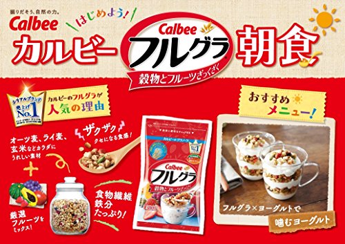 日本 Calbee 卡乐比 水果谷物麦片 380g