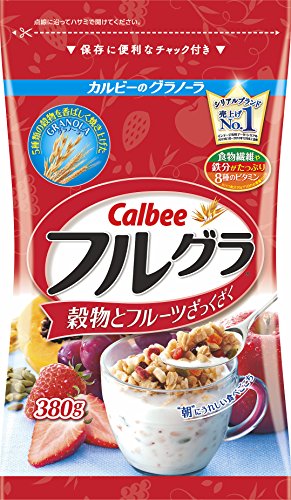 日本 Calbee 卡乐比 水果谷物麦片 380g