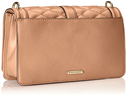 REBECCAMINKOFF Love 菱格纹女士单肩包