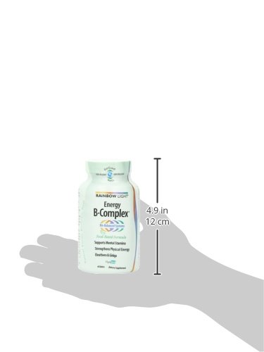 RAINBOW LIGHT Energy B-Complex 纯天然食物复合维生素B 90粒 