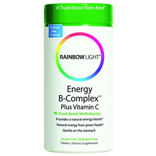 RAINBOW LIGHT Energy B-Complex 纯天然食物复合维生素B 90粒 