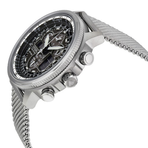 CITIZEN西铁城 Navihawk UTC JY8030-83E 男款光动能腕表