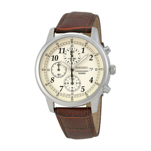【黑色星期五】新低价： SEIKO 精工 Chronograph系列 SNDC31 男款计时腕表 