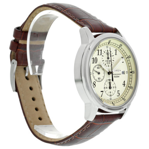 【黑色星期五】新低价： SEIKO 精工 Chronograph系列 SNDC31 男款计时腕表 