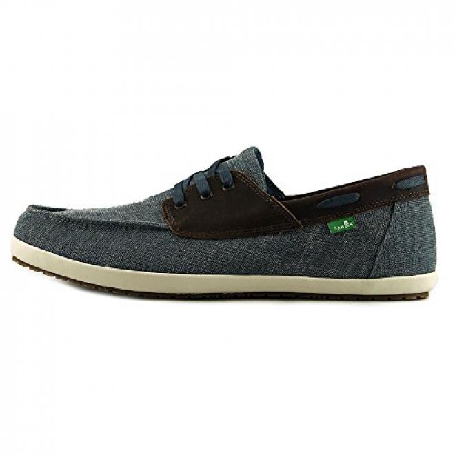限尺码： Sanuk Men's Casa Barco Vintage 男士帆船鞋 