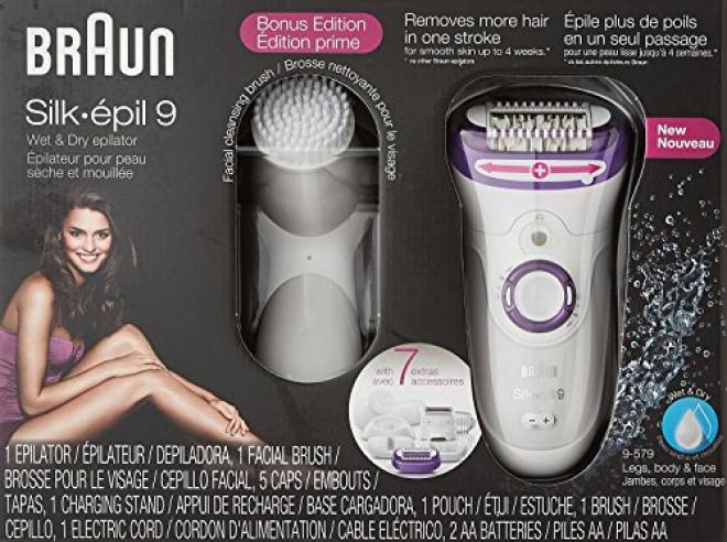 BRAUN 博朗 Silk-Epil9 9-579 干湿两用版电动脱毛器
