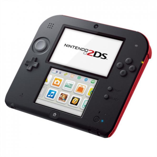 Nintendo 2DS (Crimson Red) - FACTORY REFURBISHED BY NINTENDO
