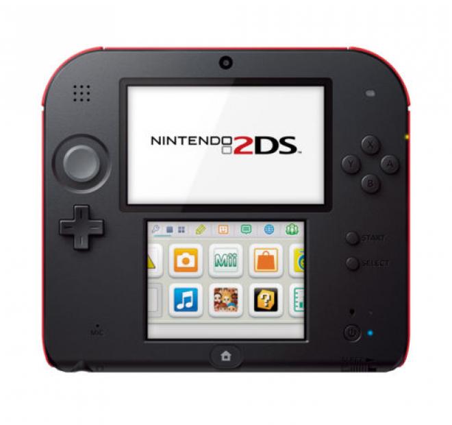 Nintendo 2DS (Crimson Red) - FACTORY REFURBISHED BY NINTENDO