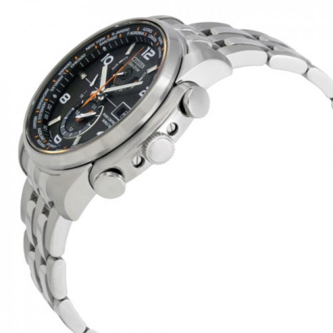 Citizen Eco Drive Stainless Steel Mens Watch AT9010-52E