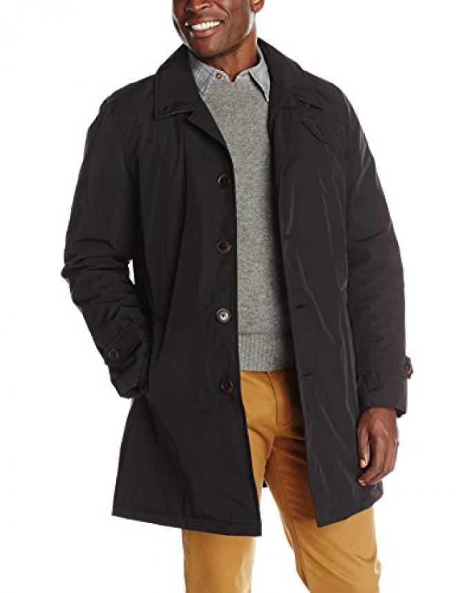 反季货限尺码  TOMMY HILFIGER Poly-Twill 男士风衣