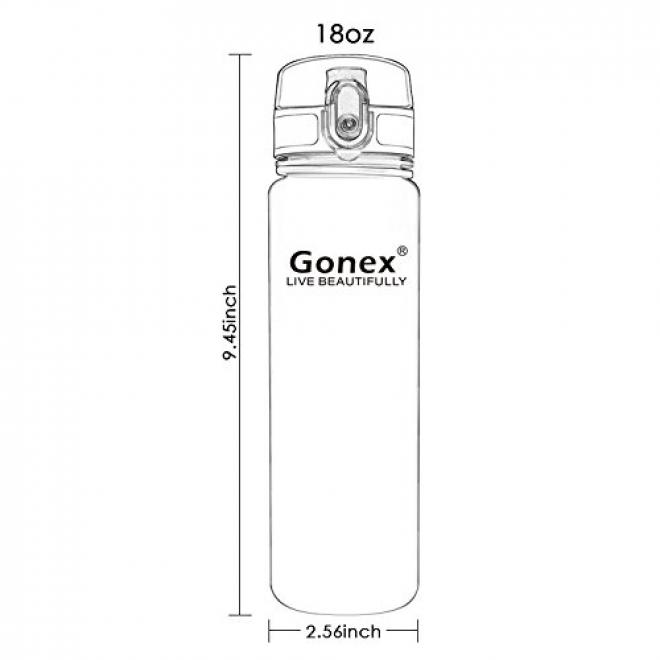 Gonex 运动水壶 600毫升