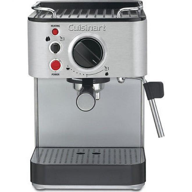 Cuisinart EM-100 15-Bar 不锈钢咖啡机 翻新