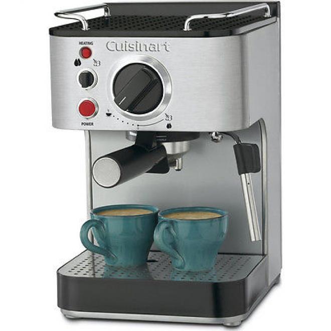 Cuisinart EM-100 15-Bar 不锈钢咖啡机 翻新