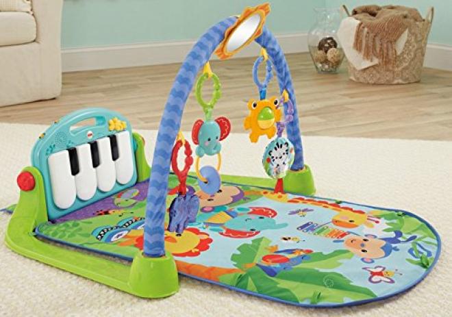 Fisher-Price 钢琴健身架/游戏毯
