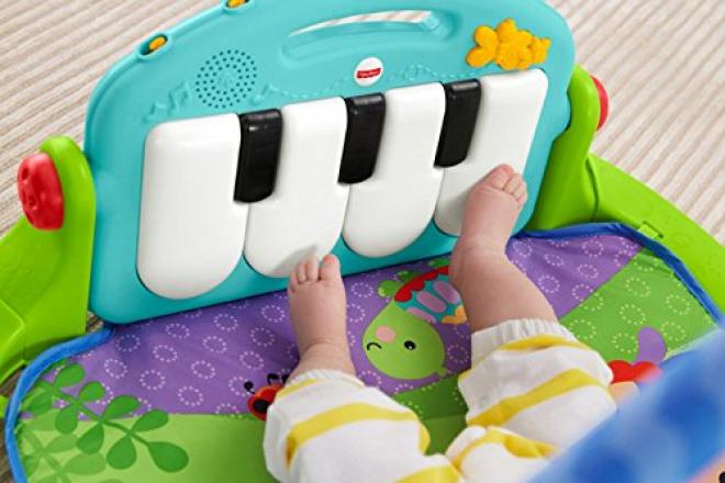 Fisher-Price 钢琴健身架/游戏毯