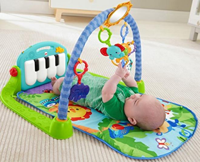 Fisher-Price 钢琴健身架/游戏毯