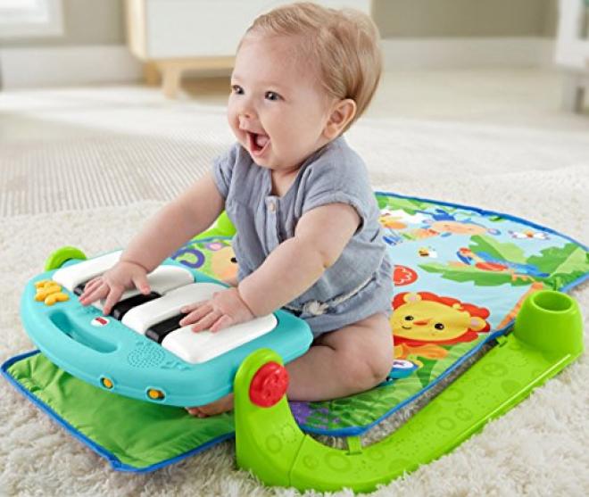 Fisher-Price 钢琴健身架/游戏毯
