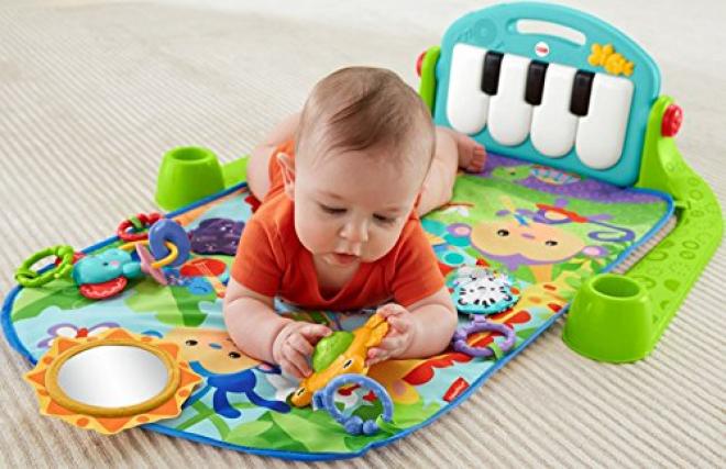 Fisher-Price 钢琴健身架/游戏毯