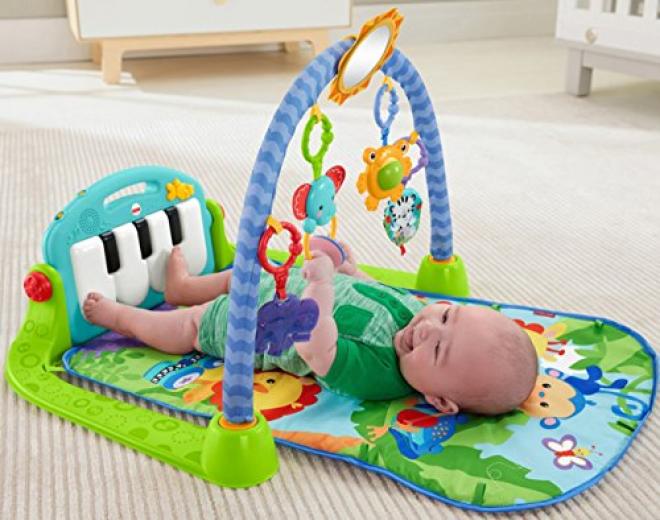 Fisher-Price 钢琴健身架/游戏毯