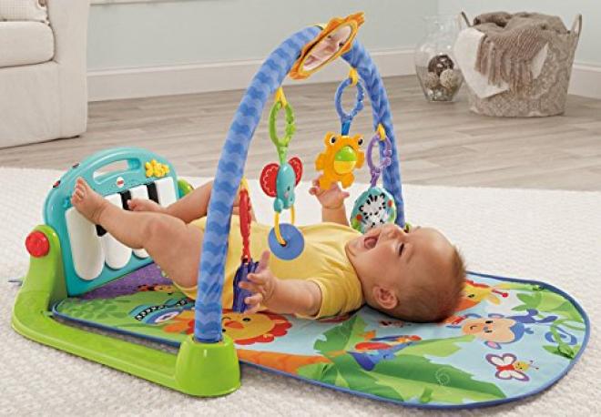 Fisher-Price 钢琴健身架/游戏毯