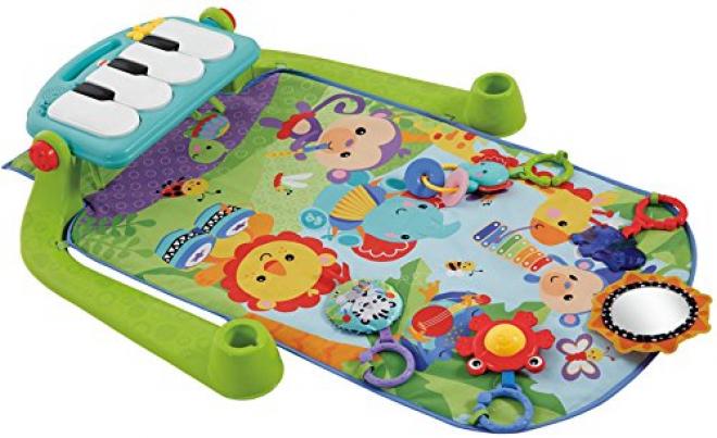 Fisher-Price 钢琴健身架/游戏毯