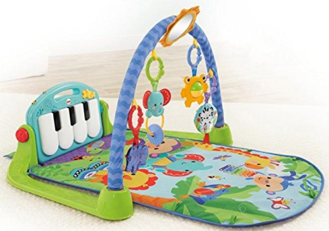 Fisher-Price 钢琴健身架/游戏毯