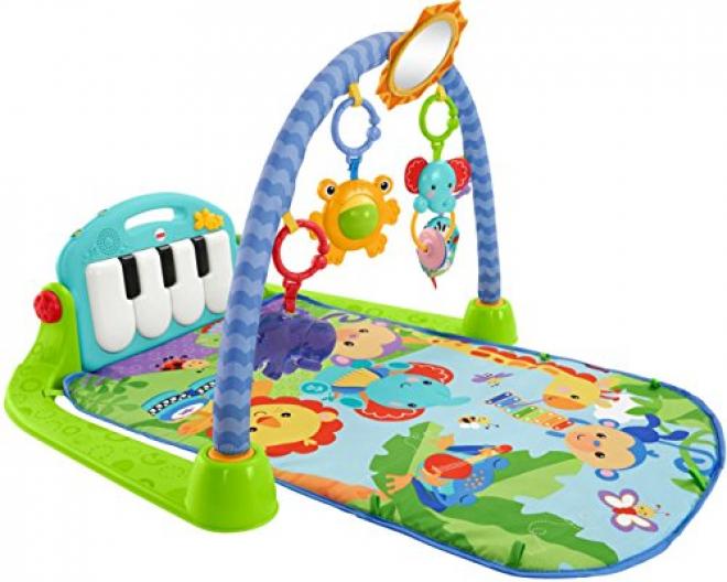 Fisher-Price 钢琴健身架/游戏毯