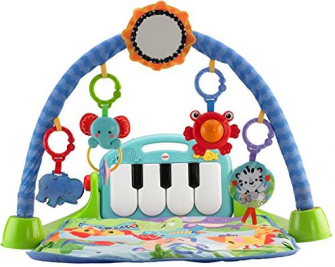 Fisher-Price 钢琴健身架/游戏毯